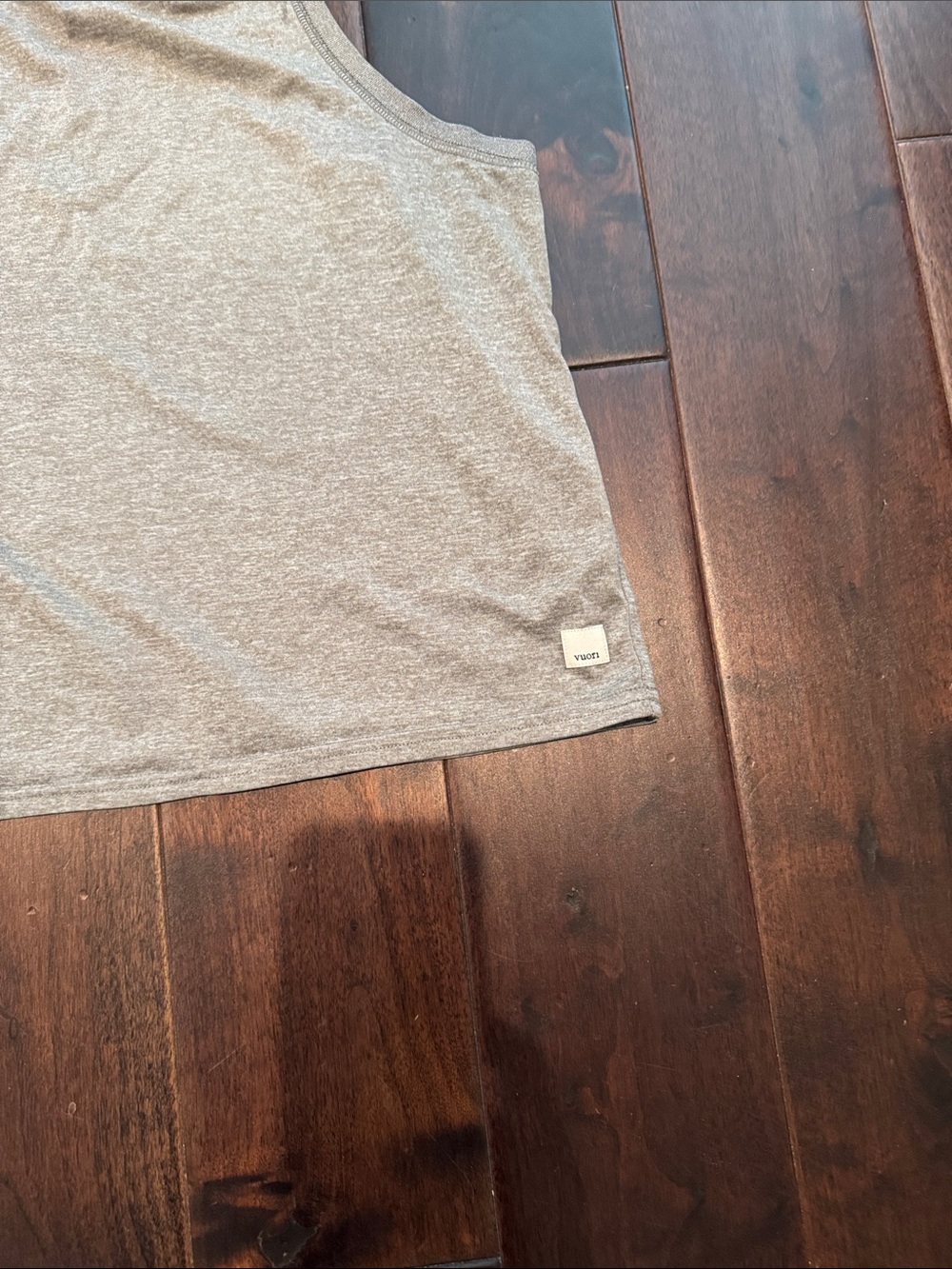 Vuori Light Gray Tank Top - Picture 2 of 2